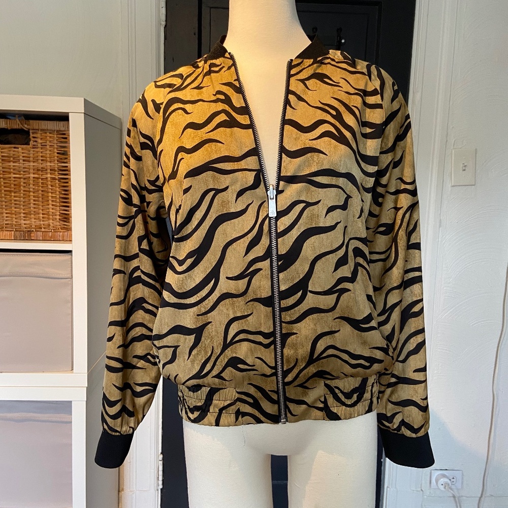 Reversible Scotch and Soda Bomber Jacket